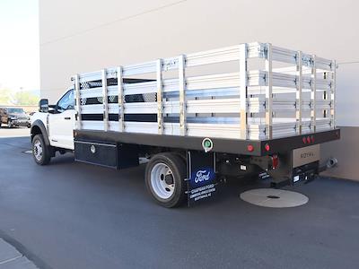 2023 Ford F-550 Regular Cab DRW 4x2, Royal Truck Body Stake Bed for sale #231555F - photo 2