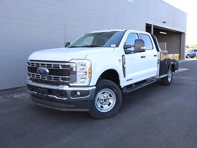 New 2024 Ford F-350 Crew Cab 4x4, 8' 6" CM Truck Beds TMX Model Flatbed Truck for sale #242964F - photo 1