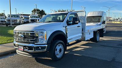 New 2024 Ford F-450 Regular Cab 4x2, 12' Scelzi WFB Flatbed Truck for sale #W1853 - photo 1