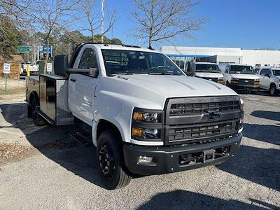 2023 Chevrolet Silverado 4500 Regular Cab DRW RWD, CM Truck Beds TM Deluxe Flatbed Truck for sale #CN34621 - photo 1