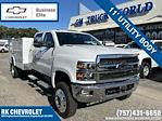 New 2024 Chevrolet Silverado 5500 Work Truck Crew Cab 4WD, 11' Reading Classic II Steel Service Truck for sale #CN48997 - photo 1