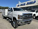 New 2024 Chevrolet Silverado 5500 Work Truck Crew Cab 4WD, 11' Reading Classic II Steel Service Truck for sale #CN48997 - photo 3