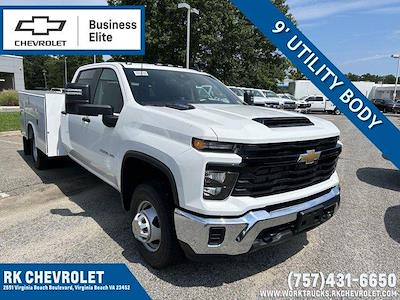 New 2024 Chevrolet Silverado 3500 Work Truck Crew Cab 4WD, 9' Reading SL Service Body Service Truck for sale #CN49100 - photo 1