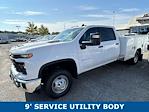 New 2024 Chevrolet Silverado 3500 Work Truck Crew Cab 4WD, 9' Reading Classic II Steel Service Truck for sale #CN49101 - photo 6