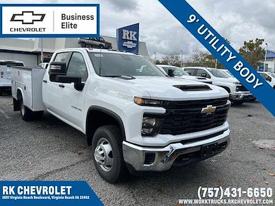 New 2024 Chevrolet Silverado 3500 Work Truck Crew Cab RWD, 9' Reading SL Service Body Service Truck for sale #CN49688 - photo 1