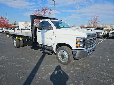 2023 Chevrolet Silverado 5500 Regular Cab DRW RWD, Knapheide Value-Master X Flatbed Truck for sale #CQ4058 - photo 1