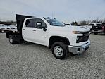 New 2024 Chevrolet Silverado 3500 Work Truck Crew Cab RWD, Flatbed Truck for sale #CR4595 - photo 3