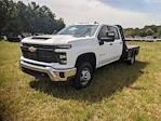 New 2024 Chevrolet Silverado 3500 Work Truck Crew Cab 4WD, Flatbed Truck for sale #CR5757 - photo 1