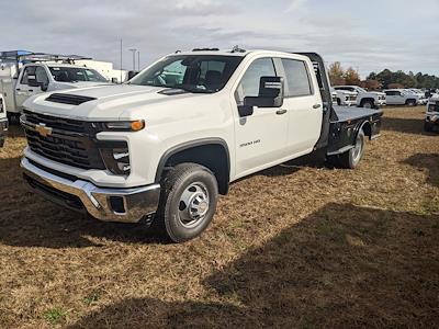 New 2024 Chevrolet Silverado 3500 Work Truck Crew Cab 4WD, Flatbed Truck for sale #CR6230 - photo 1