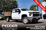 2023 Chevrolet Silverado 3500 Crew Cab 4x4, Flatbed Truck for sale #C24781A - photo 4