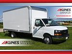 New 2023 GMC Savana 3500 Work Truck 4x2, 16' Rockport Cargoport Box Van for sale #06T1650 - photo 1