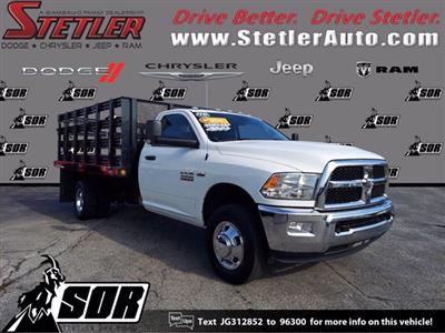 Used 2018 Ram 3500 Tradesman Regular Cab 4x4, 12' Reading Steel Stake Bed for sale #726904A - photo 1
