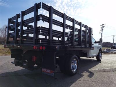 Used 2018 Ram 3500 Tradesman Regular Cab 4x4, 12' Reading Steel Stake Bed for sale #726904A - photo 2