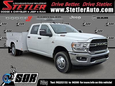 2024 Ram 3500 Crew Cab DRW 4x4, Reading Classic II Steel Service Truck for sale #741023 - photo 1