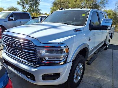 Used 2023 Ram 3500 Laramie Crew Cab 4x4, Flatbed Truck for sale #24361A - photo 1