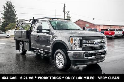 2019 Ford F-350 Super Cab SRW 4x4, Flatbed Truck for sale #T23089A - photo 1
