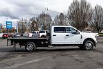2021 Ford F-350 Crew Cab DRW 4x4, Flatbed Truck for sale #T23522C - photo 3