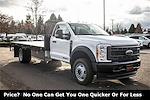 2023 Ford F-550 Regular Cab DRW 4x4, Scelzi WFB Flatbed Truck for sale #T23582 - photo 1
