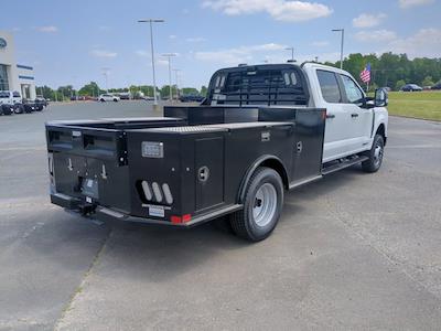 2023 Ford F-350 Crew Cab DRW 4x4, Flatbed Truck #T238090 - photo 2