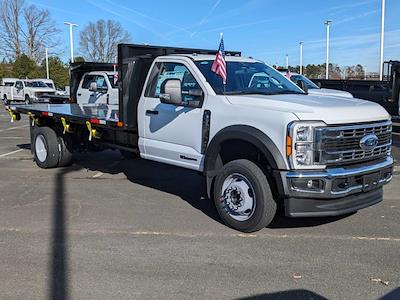 2023 Ford F-450 Regular Cab DRW 4WD, PJ's Platform Body Flatbed Truck for sale #T238246 - photo 1