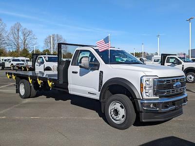 2024 Ford F-550 Regular Cab DRW RWD, Flatbed Truck for sale #T248051 - photo 1