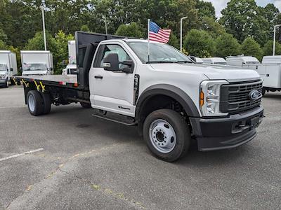 2024 Ford F-550 Regular Cab DRW RWD, PJ's Flatbed Truck for sale #T248115 - photo 1