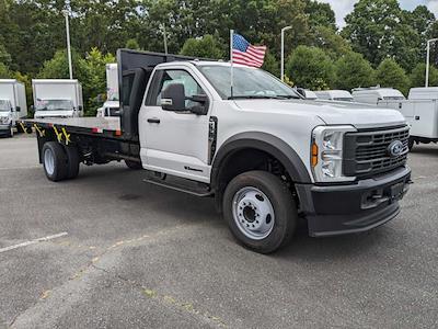 New 2024 Ford F-550 Regular Cab RWD, 16' PJ's Platform Body Flatbed Truck for sale #T248115 - photo 1