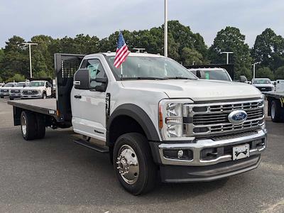 2024 Ford F-550 Regular Cab DRW 4WD, Flatbed Truck for sale #T248169 - photo 1