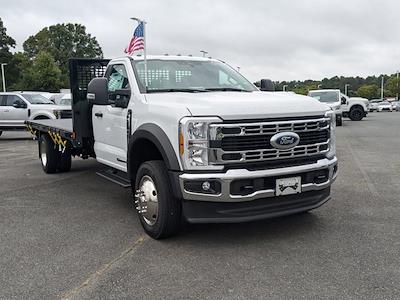 New 2024 Ford F-550 XL Regular Cab 4WD, Flatbed Truck for sale #T248189 - photo 1