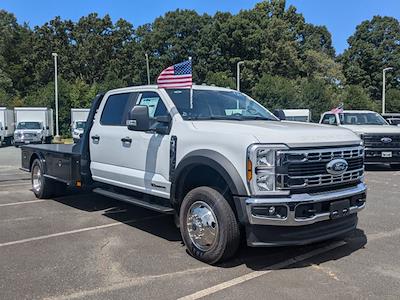 New 2024 Ford F-550 Crew Cab 4WD, Flatbed Truck for sale #T248208 - photo 1