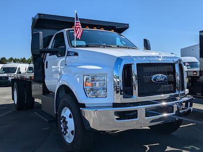 2025 Ford F-650 Regular Cab DRW RWD, PJ's Platform Body Flatbed Truck for sale #T258005 - photo 1