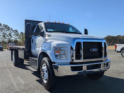 2025 Ford F-650 Regular Cab DRW RWD, PJ's Flatbed Truck for sale #T258009 - photo 1