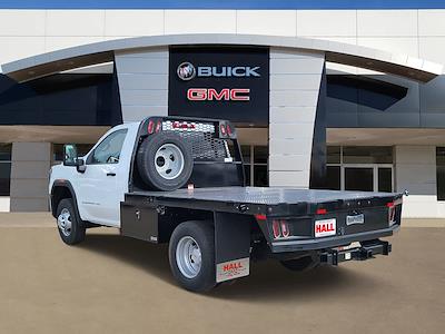 New 2024 GMC Sierra 3500 Pro Regular Cab 4WD, 9' 6" Knapheide PGTB Utility Gooseneck Flatbed Truck for sale #G24841 - photo 2