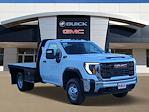 New 2024 GMC Sierra 3500 Pro Regular Cab 4WD, 9' 6" Knapheide PGTB Utility Gooseneck Flatbed Truck for sale #G24842 - photo 1