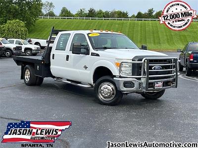 Used 2012 Ford F-350 XL Crew Cab 4WD, Flatbed Truck for sale #LE05136 - photo 1