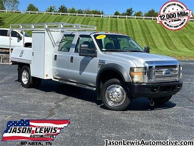 Used 2008 Ford F-450 XL Crew Cab 4x2, Flatbed Truck for sale #LE05176 - photo 1