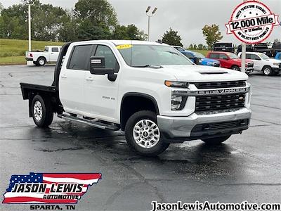 Used 2023 Chevrolet Silverado 2500 LT Crew Cab 4WD, Flatbed Truck for sale #LE09022E - photo 1