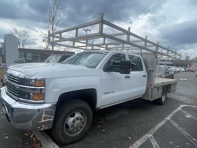 Used 2017 Chevrolet Silverado 3500 Work Truck Crew Cab 4x4, Flatbed Truck for sale #27446P - photo 1