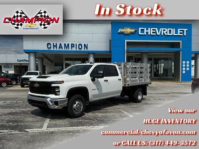 2024 Chevrolet Silverado 3500 Crew Cab DRW 4x4, Knapheide Aluminum Platform Body Stake Bed for sale #RF269069 - photo 1