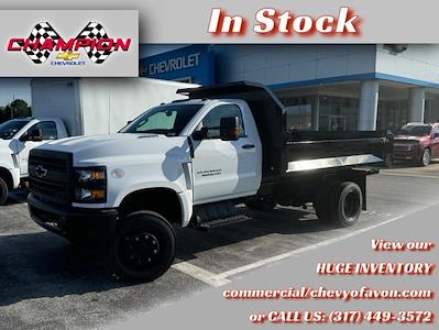 2024 Chevrolet Silverado 5500 Regular Cab DRW 4x4, Knapheide Drop Side Dump Truck for sale #RH724855 - photo 1