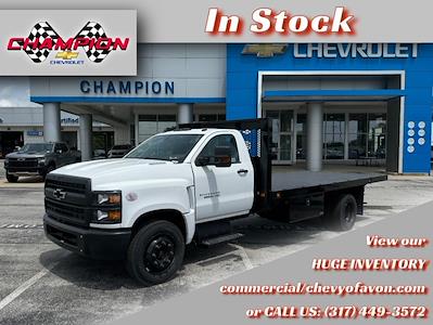 2024 Chevrolet Silverado 5500 Regular Cab DRW 4x2, Knapheide Value-Master X Flatbed Truck for sale #RH734442 - photo 1