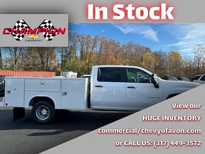 New 2025 Chevrolet Silverado 3500 Work Truck Crew Cab 4x4, Service Truck for sale #SF144188 - photo 1