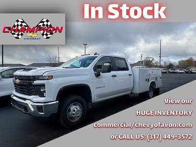 New 2025 Chevrolet Silverado 3500 Work Truck Crew Cab 4x4, 9' Reading SL Service Body Service Truck for sale #SF144199 - photo 1