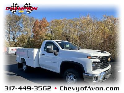 New 2025 Chevrolet Silverado 3500 Work Truck Regular Cab 4x4, 9' Reading SL Service Body Service Truck for sale #SF147418 - photo 1