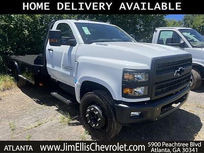 New 2024 Chevrolet Silverado 5500 Work Truck Regular Cab RWD, CM Truck Beds SK Model Flatbed Truck for sale #MD4011 - photo 1