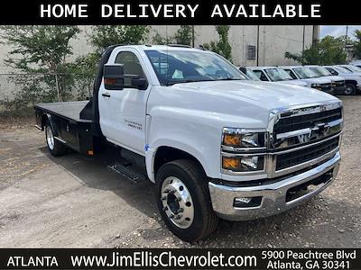 2024 Chevrolet Silverado 5500 Regular Cab DRW RWD, Flatbed Truck for sale #MD4020 - photo 1