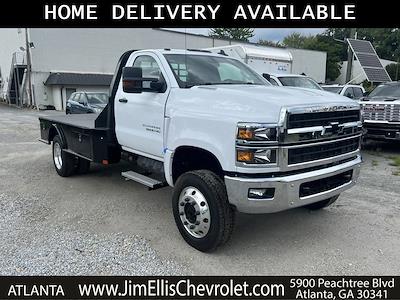 New 2024 Chevrolet Silverado 5500 Work Truck Regular Cab 4x4, 11' 4" CM Truck Beds SK Model Flatbed Truck for sale #MD4028 - photo 1