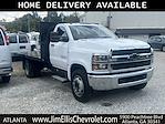 2024 Chevrolet Silverado 5500 Regular Cab DRW RWD, Blue Ridge Manufacturing Flatbed Truck for sale #MD4034 - photo 1