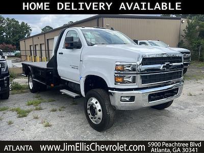 New 2024 Chevrolet Silverado 5500 Work Truck Regular Cab 4x4, 11' 4" CM Truck Beds SK Model Flatbed Truck for sale #MD4035 - photo 1