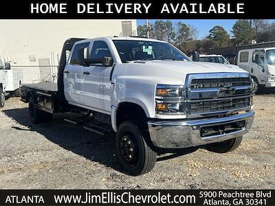 New 2024 Chevrolet Silverado 5500 Work Truck Crew Cab 4x4, Flatbed Truck for sale #MD4040 - photo 1